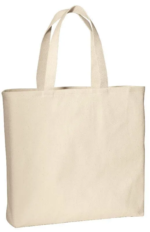12 ct Heavy Cotton Denim Convention Tote Bag - By Dozen