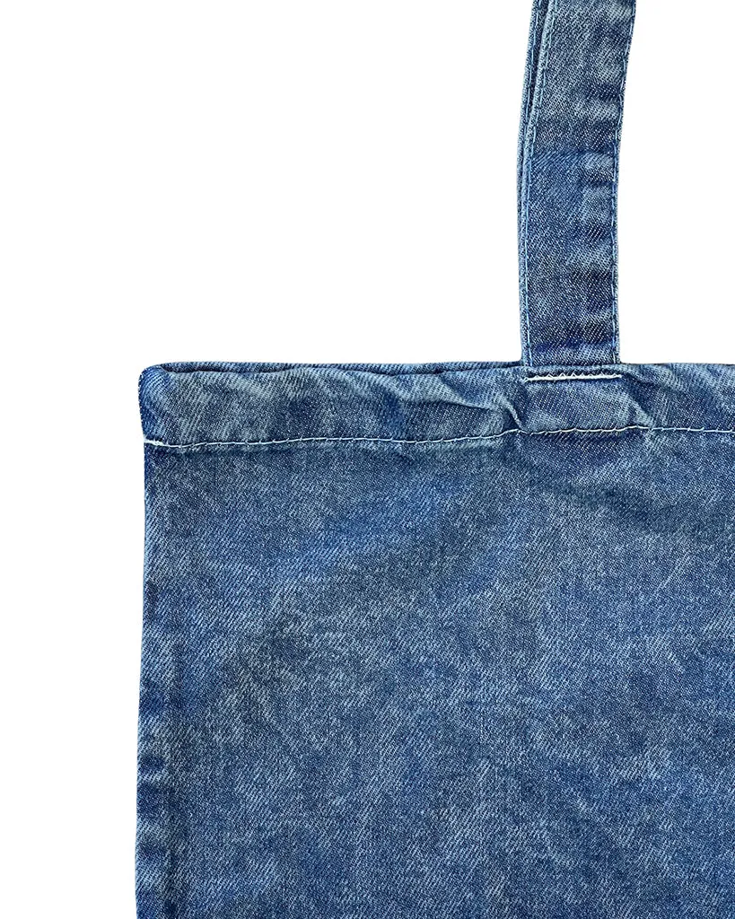 72 ct Heavy Cotton Denim Convention Tote Bag - By Case