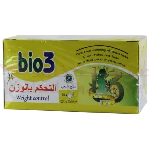 Bio 3 Weight Control Herbal Tea 25 PC
