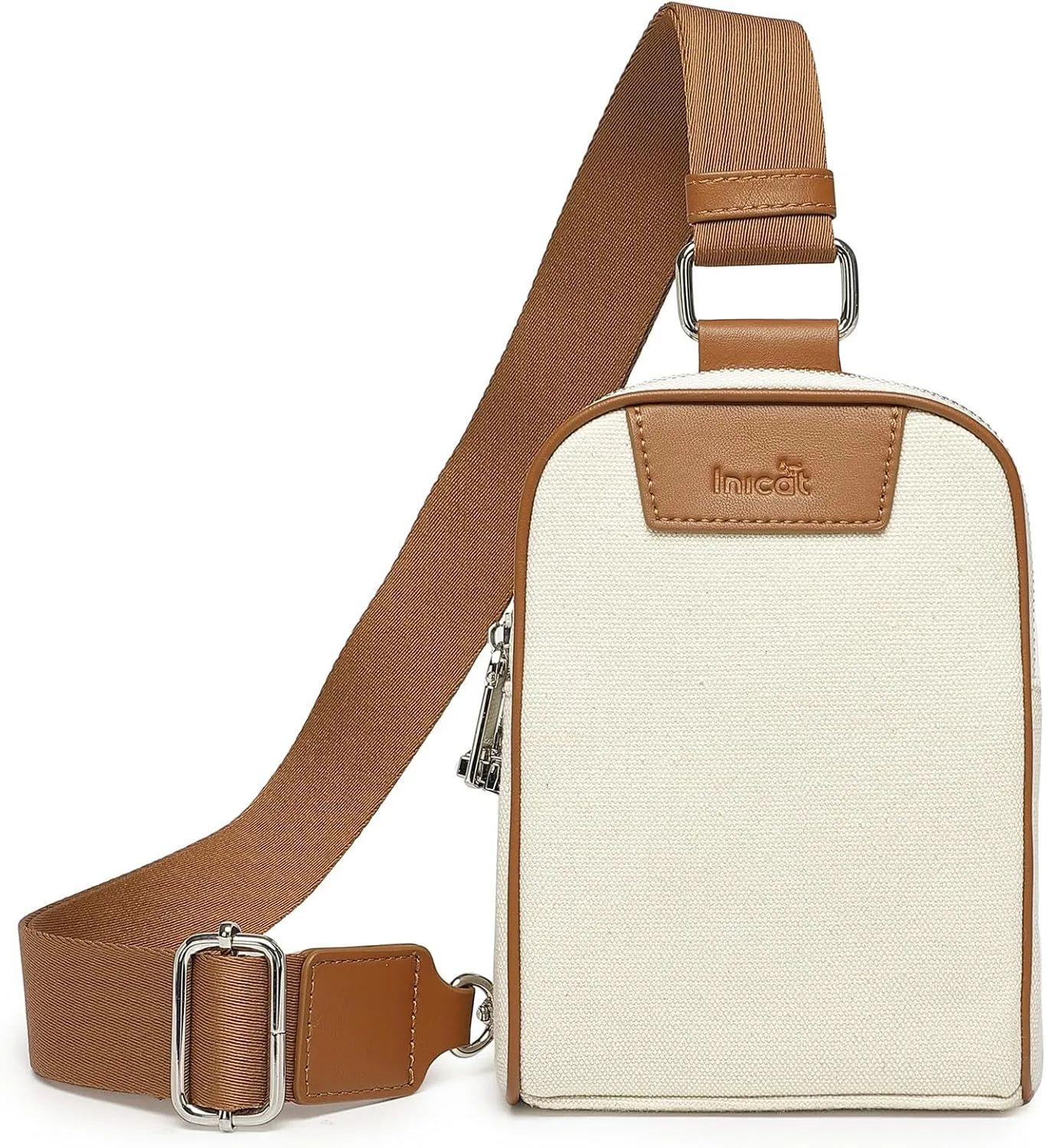 Canvas Small Sling Bag for Women Men Anti Theft Crossbody Bags RFID Blocking Cross Body Bag for Woman Travel Sling Purse