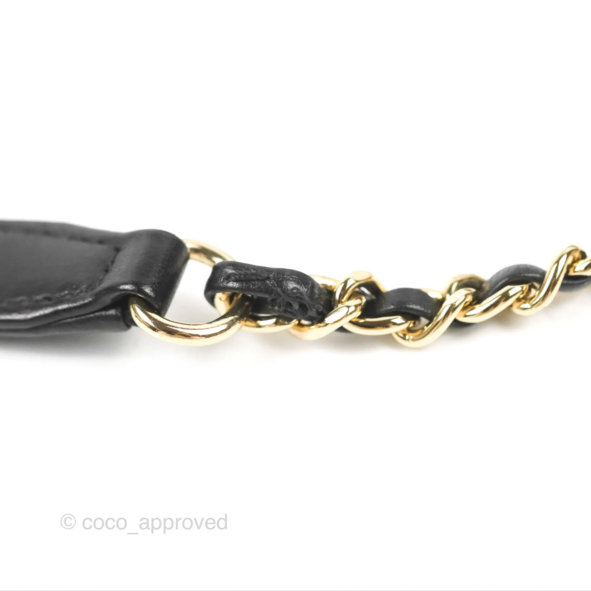 Chanel Black Faux Pearl Embellished Tweed Mini Cosmos Flap Bag