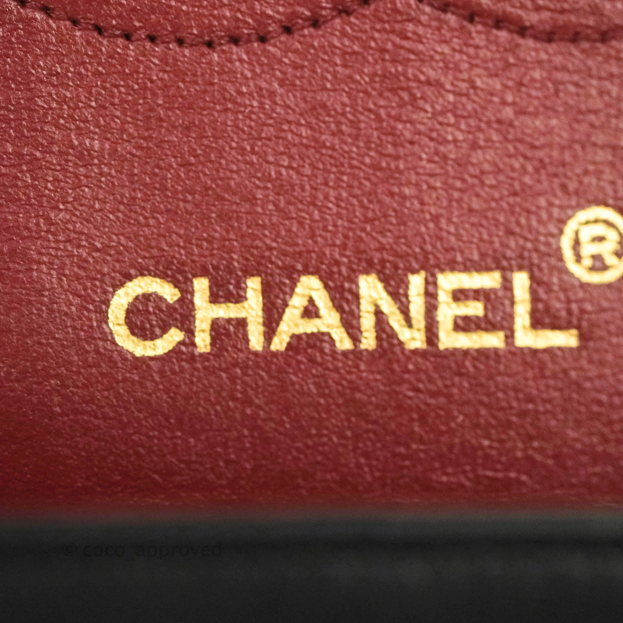 Chanel Classic Double Flap Vintage Black Lambskin 24K Gold Hardware