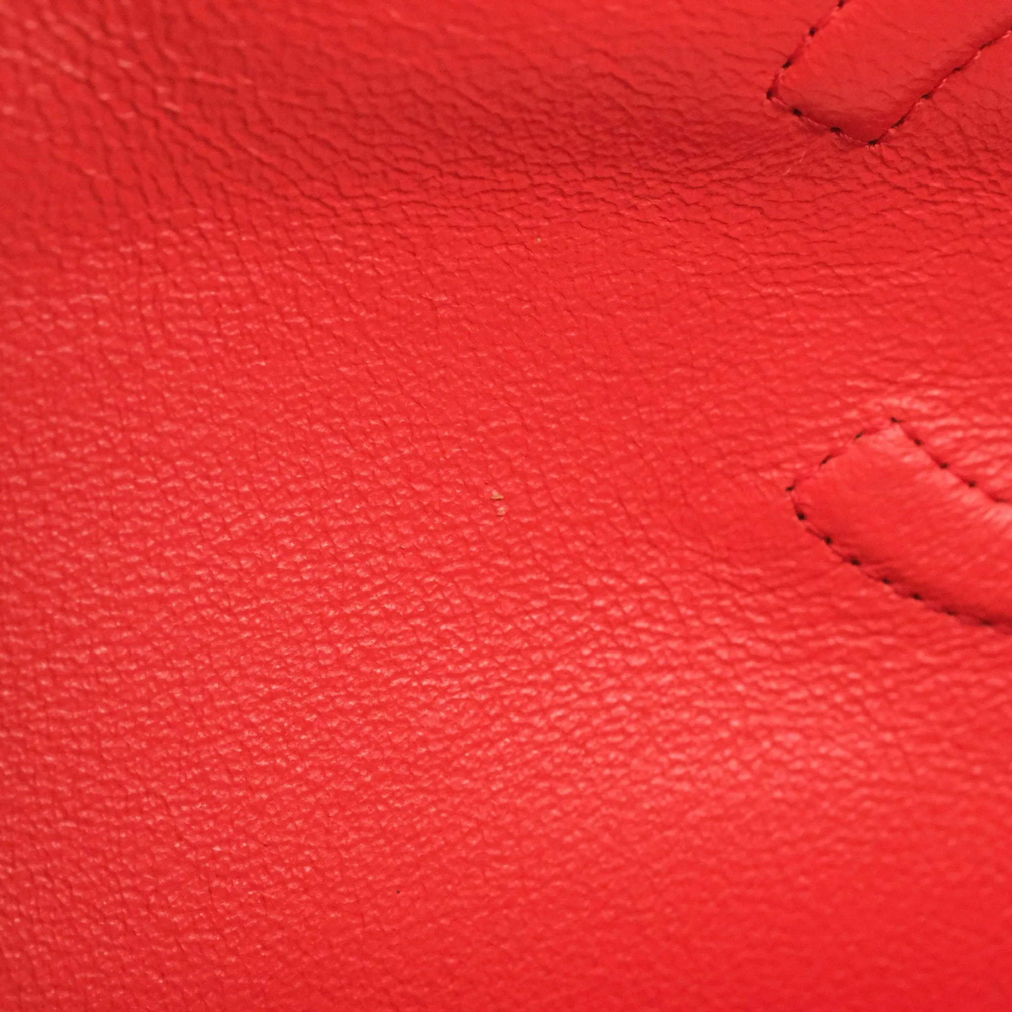 Chanel Classic M/L Medium Double Flap Red Lambskin Gold Hardware
