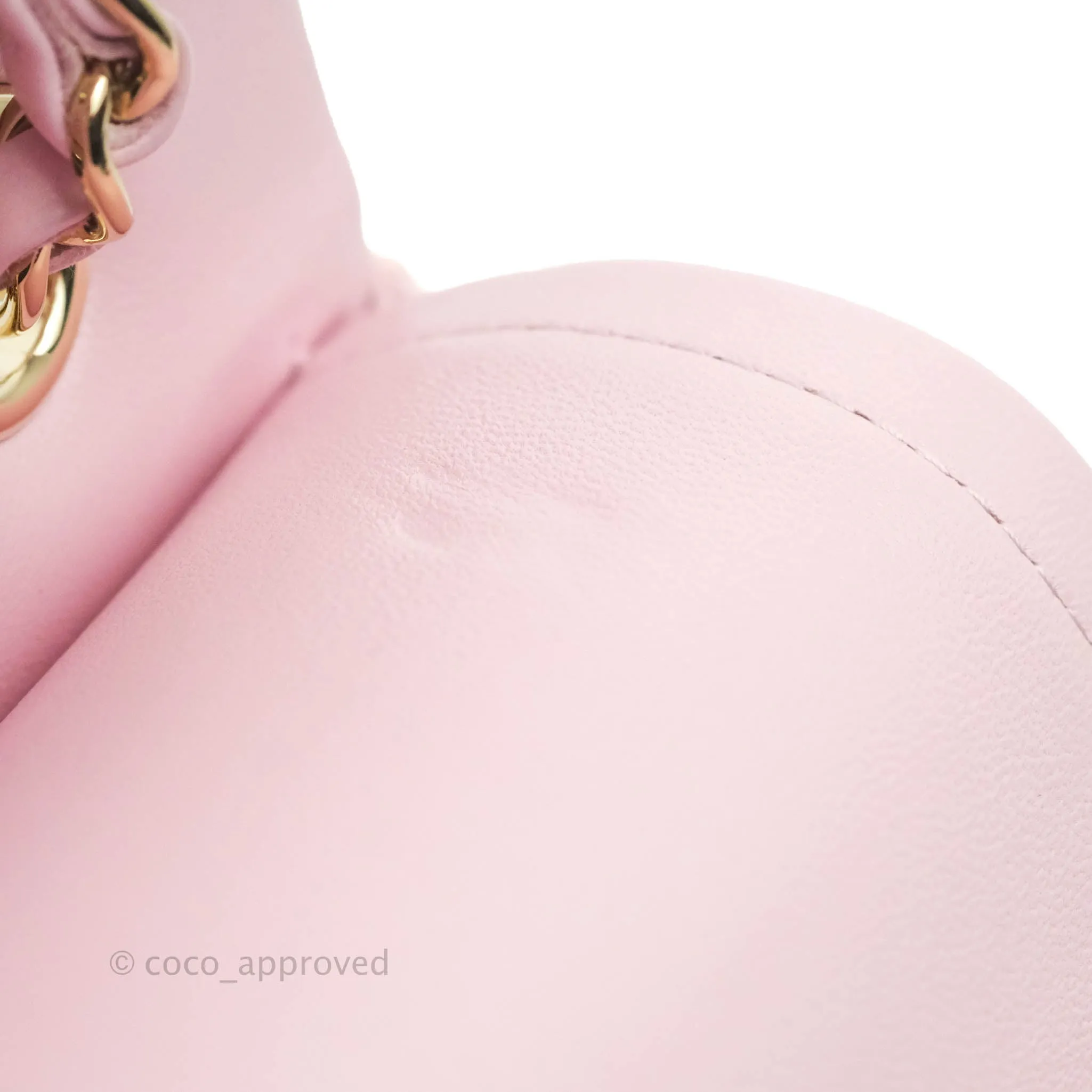 Chanel Classic M/L Medium Quilted Double Flap Bag Pink Tweed Gold Hardware
