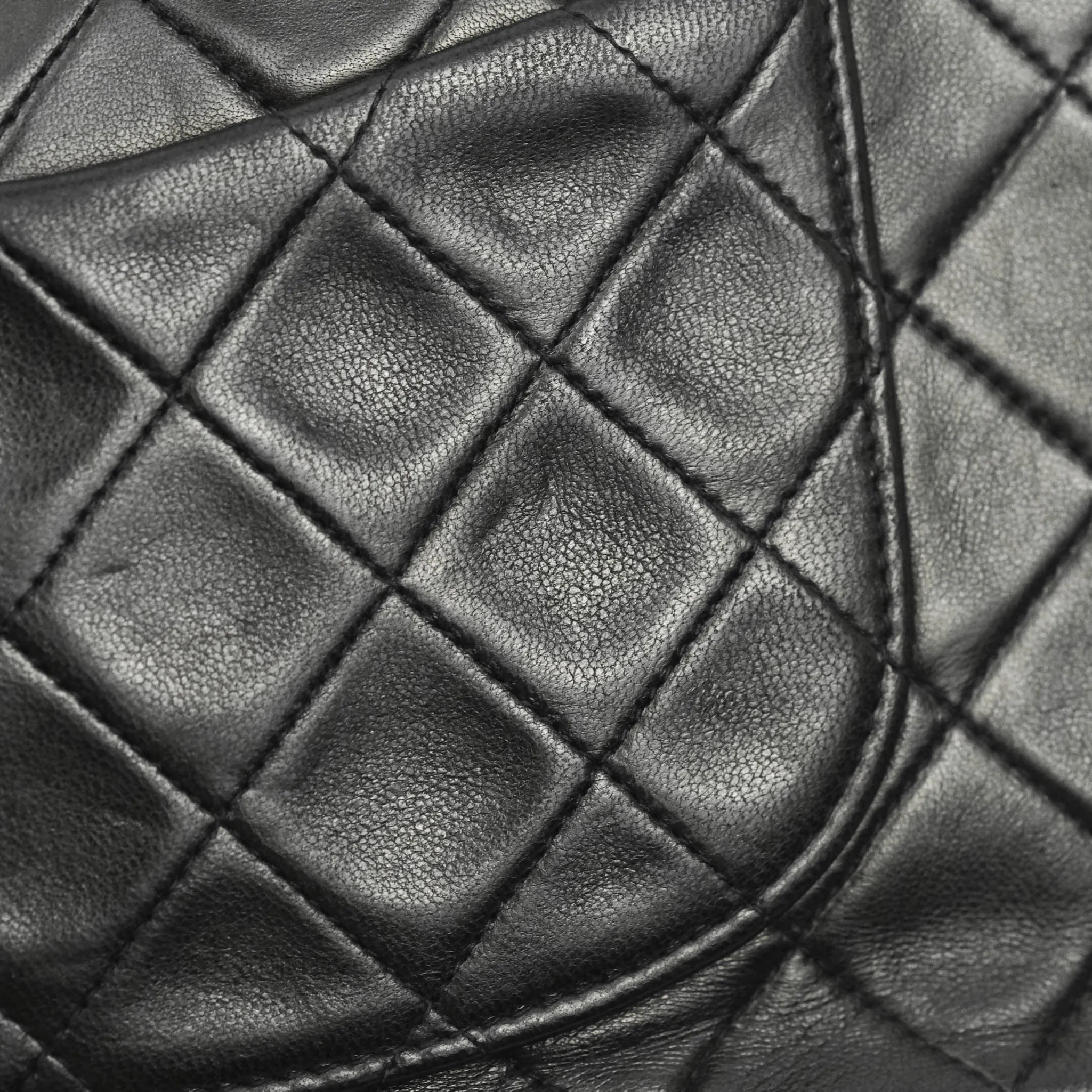 Chanel Classic Vintage Small S/M Flap Dark Brown Lambskin 24K Gold Hardware