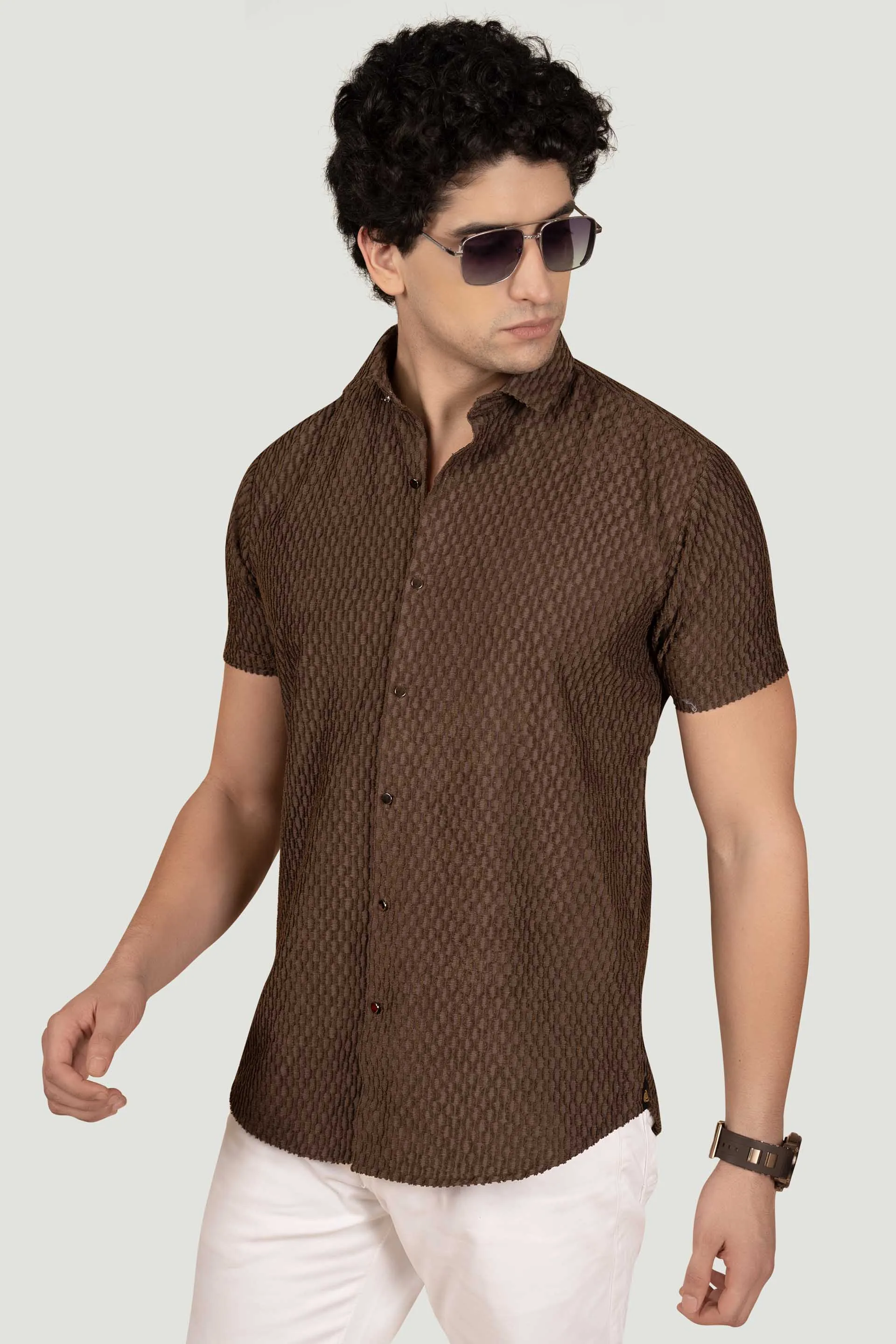 Charlie Brown Knitted- Resort Shirt