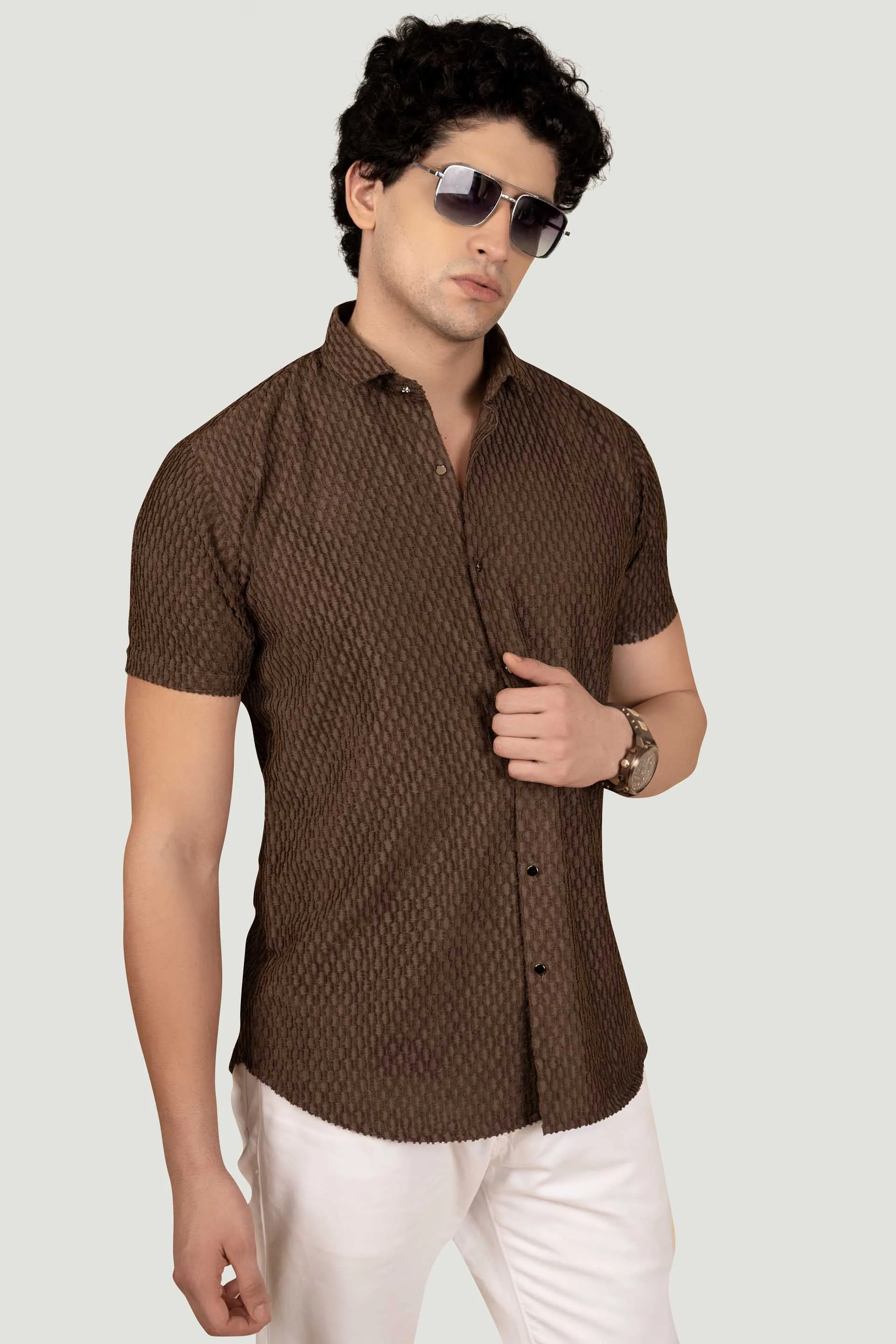 Charlie Brown Knitted- Resort Shirt