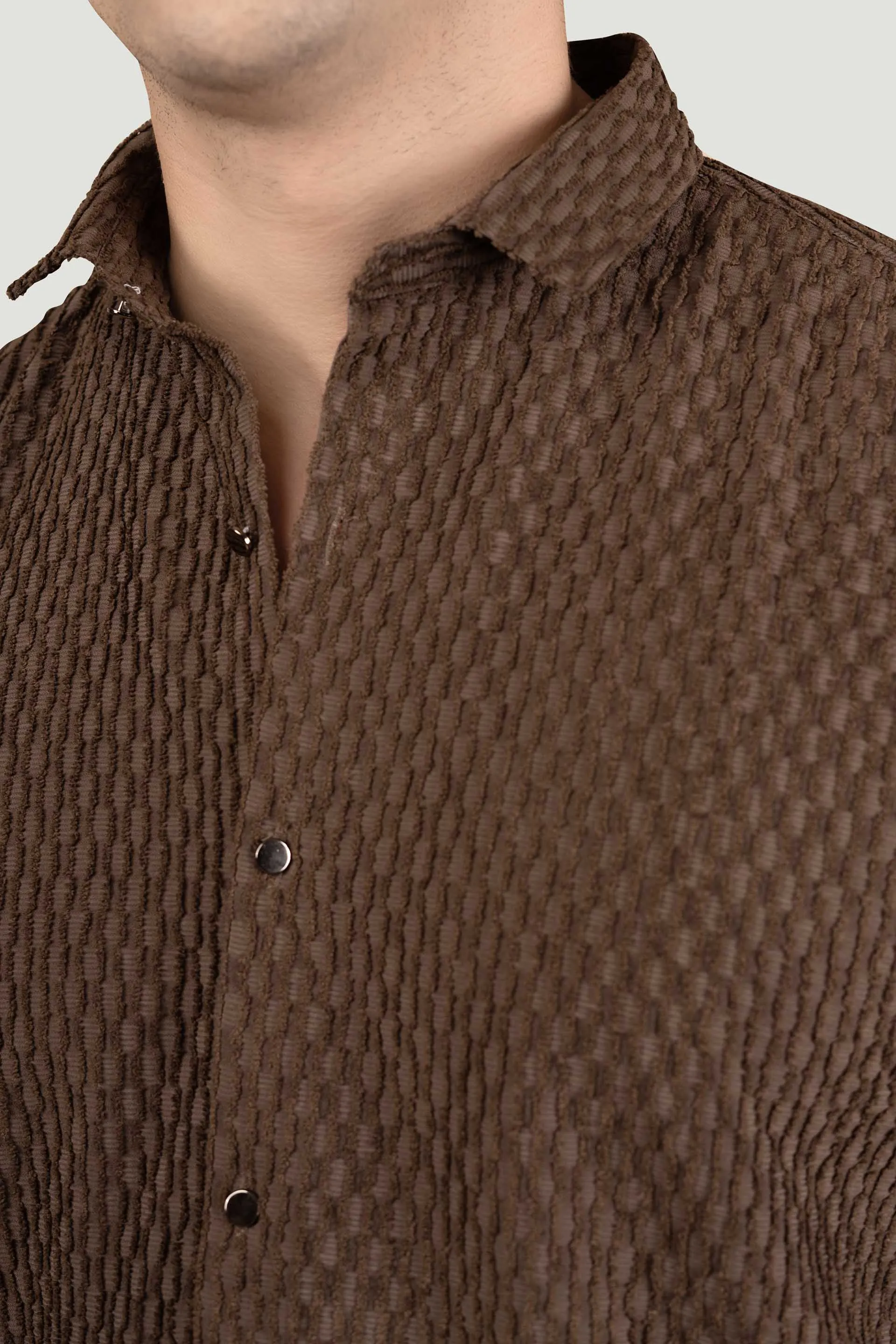 Charlie Brown Knitted- Resort Shirt