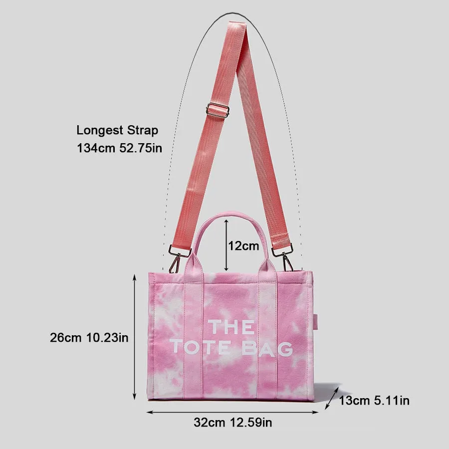 Christmas Gift Luxury Brand Designer Handbag for Women Canvas Shopper Bag Female Tote Hand Bags Long Strap Purse Summer Work New Fashion 2021