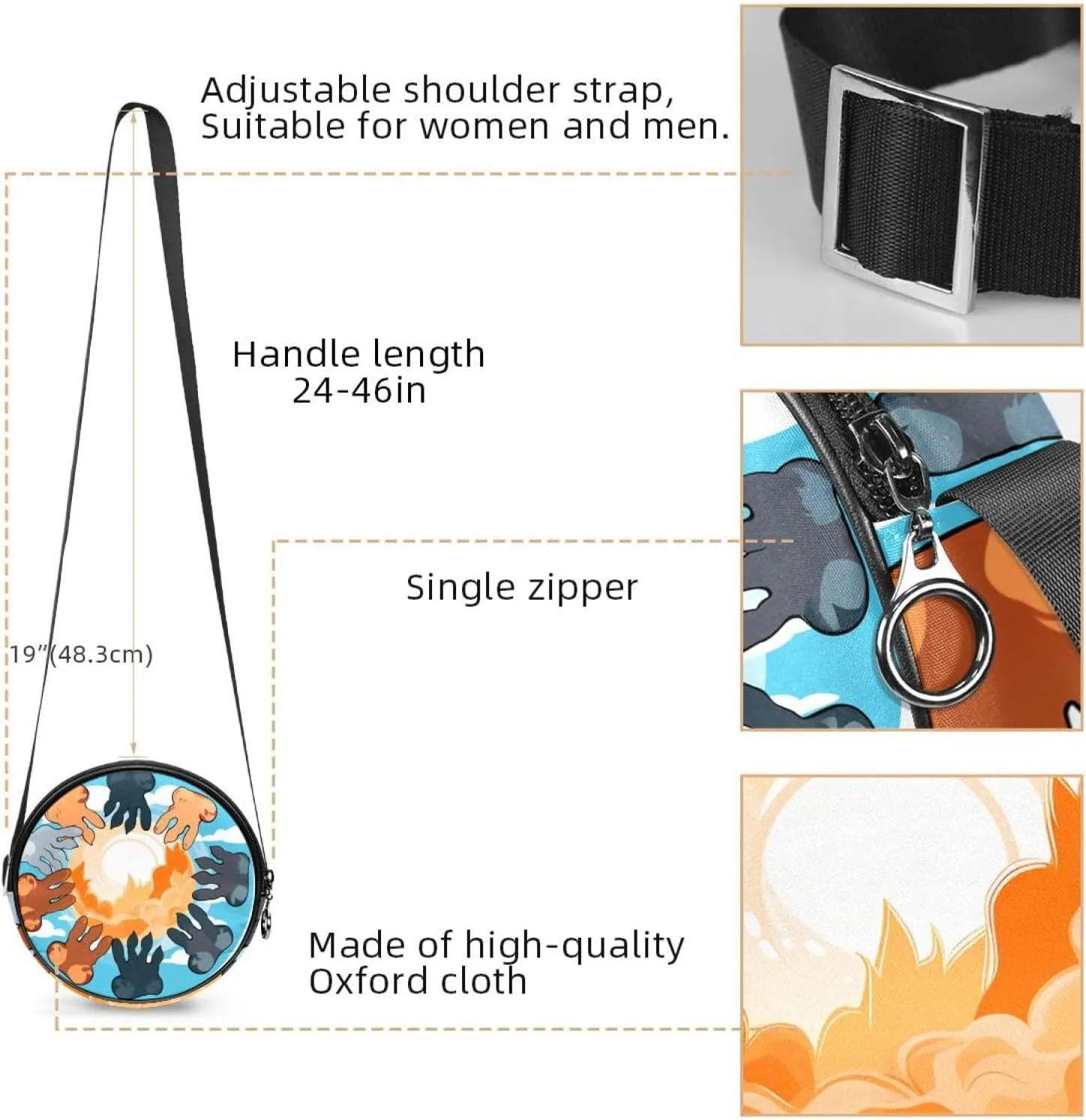 Crossbody Bags for Women,Crossbody Bag Men,Small Sling Bag,Crossbody Purse