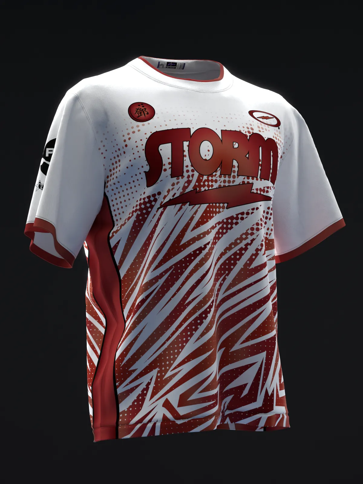 DARREN TANG 2022 - COLORWAY MAROON WHITE - BOWLING JERSEY