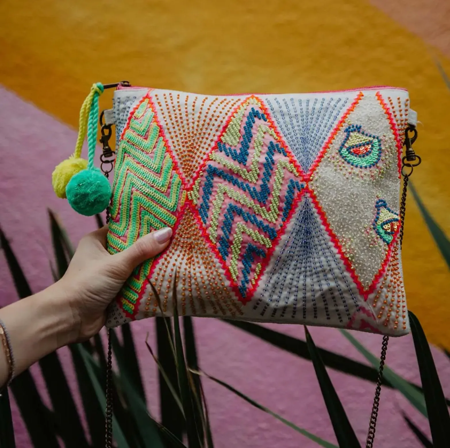 Diamond Clutch Purse