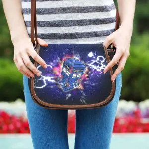 Doctor Who 13th Doctor Canvas Saddlebag Style Crossbody Purse