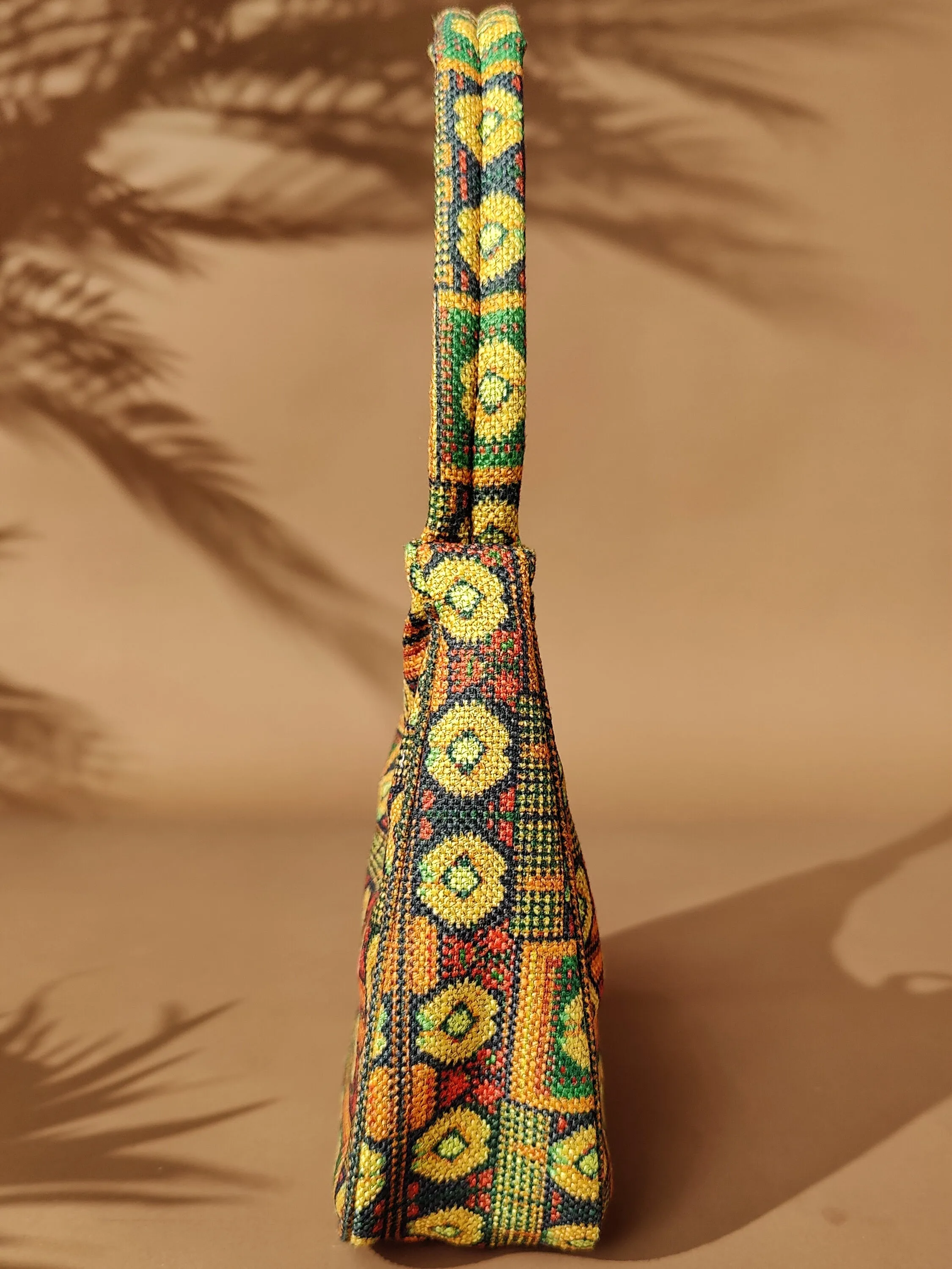 Dofre Elle Shoulder Bag - Orange Pattern