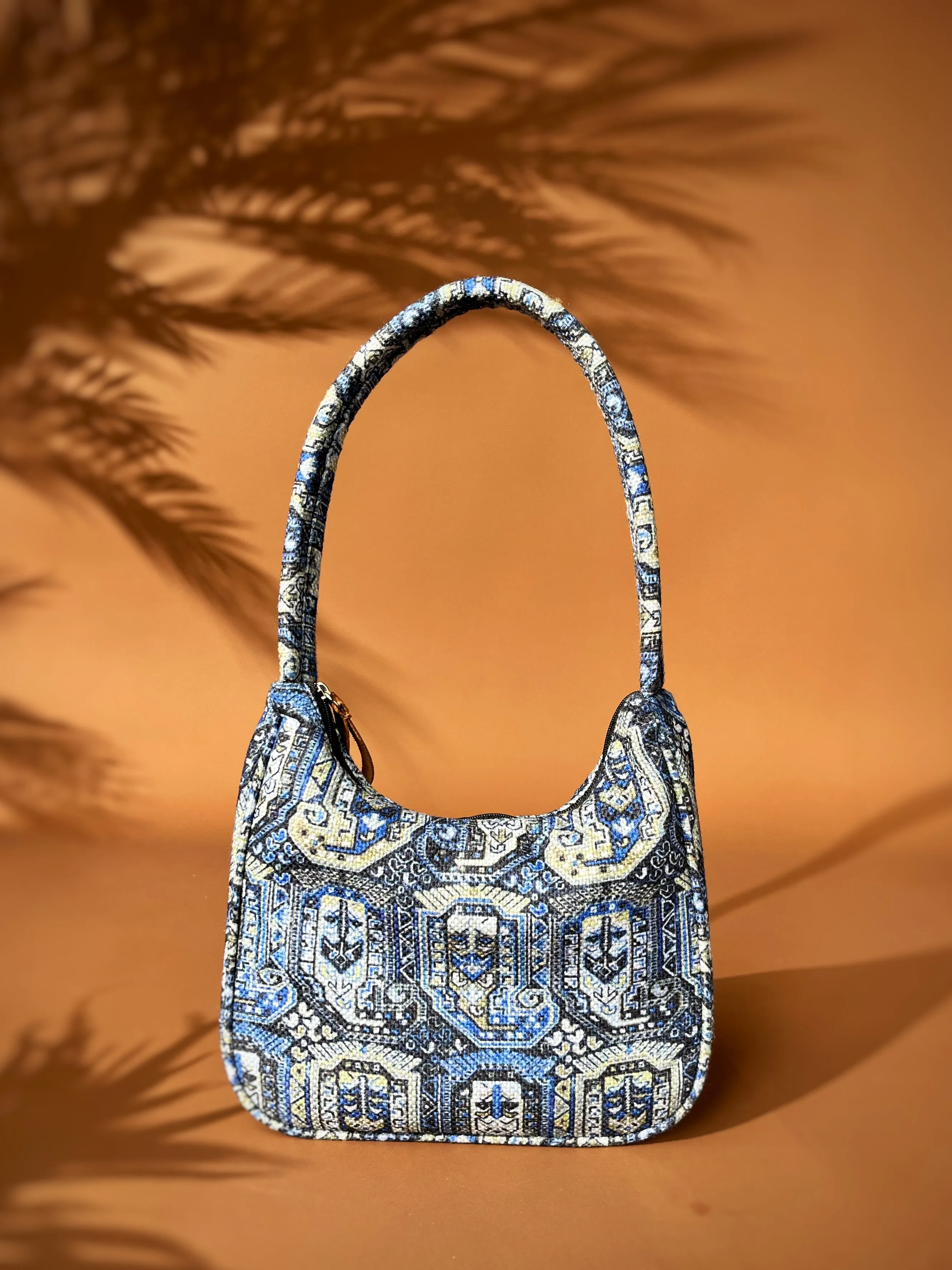Dofre Elle Shoulder Bag - Orange Pattern