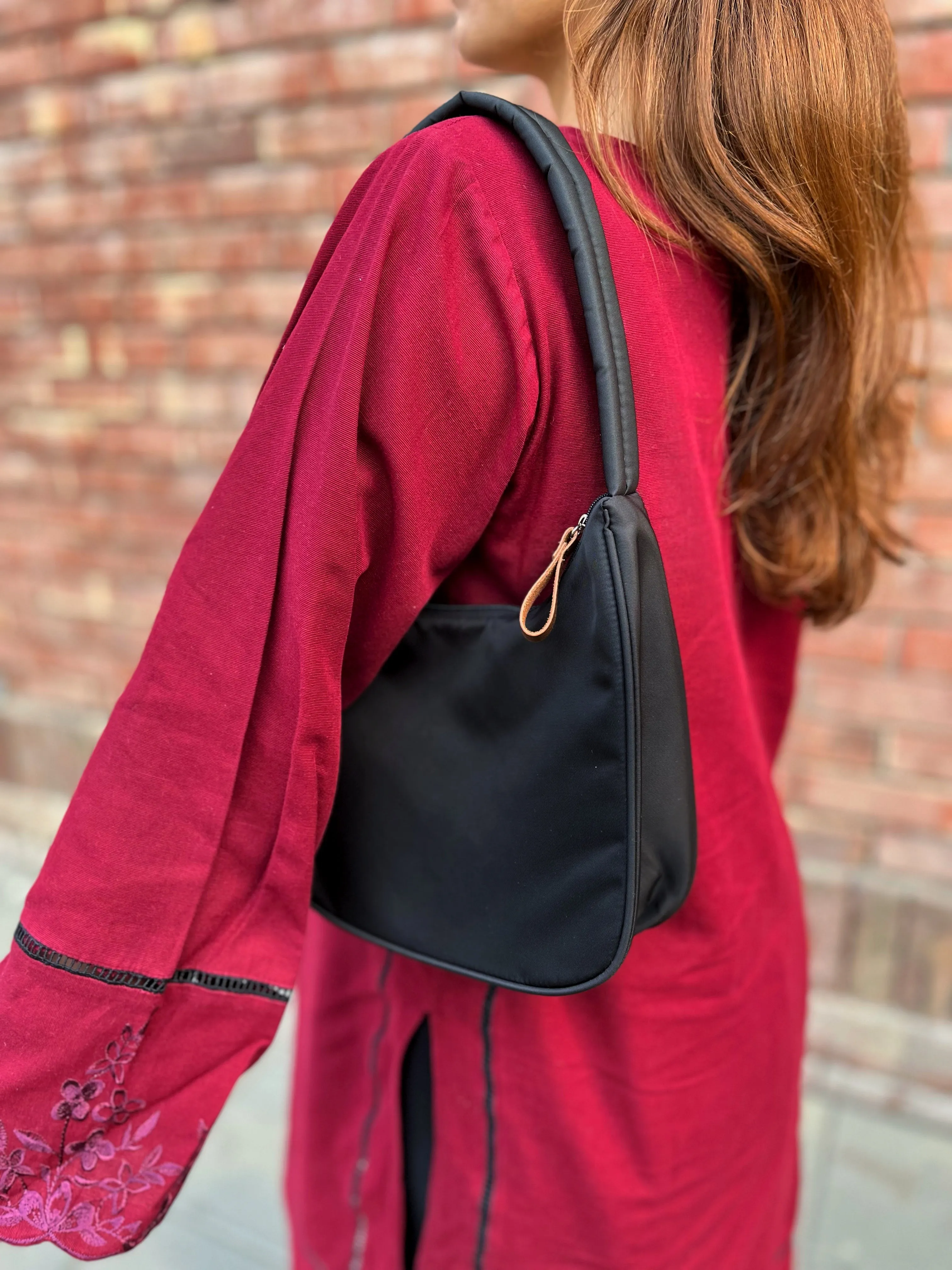 Dofre Elle Shoulder Bag - Orange Pattern