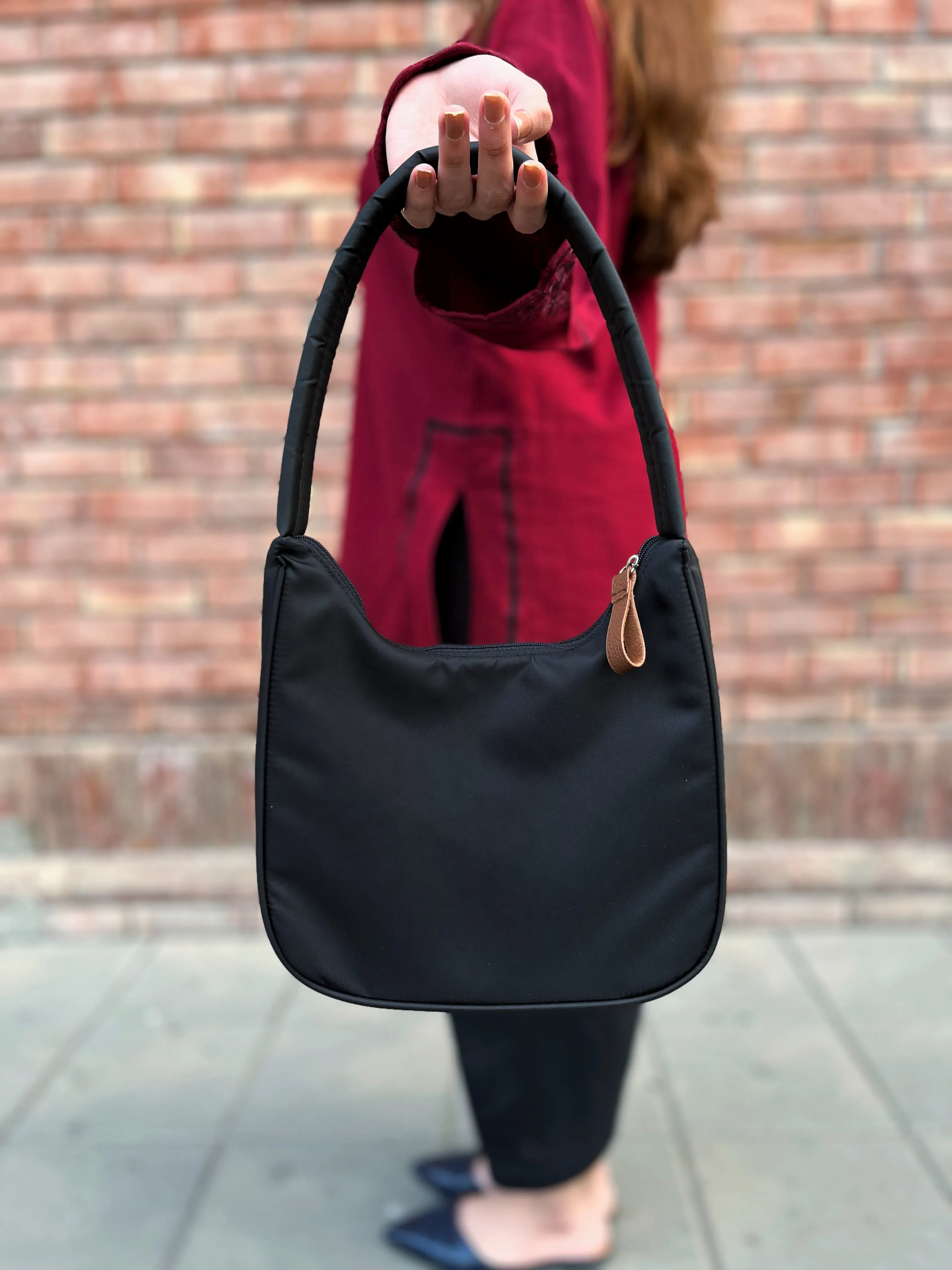 Dofre Elle Shoulder Bag - Orange Pattern