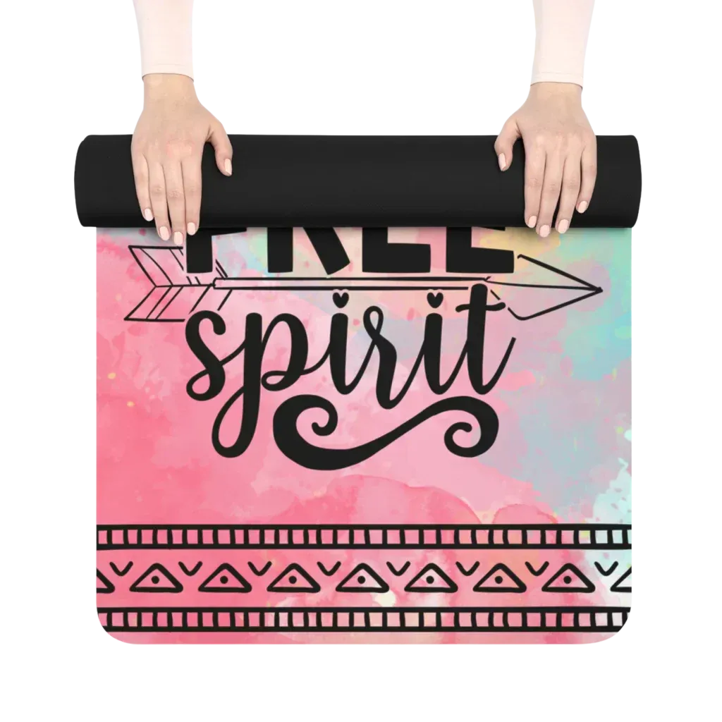 DREAM CATCHER TIE DYE PRINTED YOGA MAT