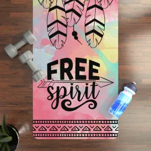 DREAM CATCHER TIE DYE PRINTED YOGA MAT