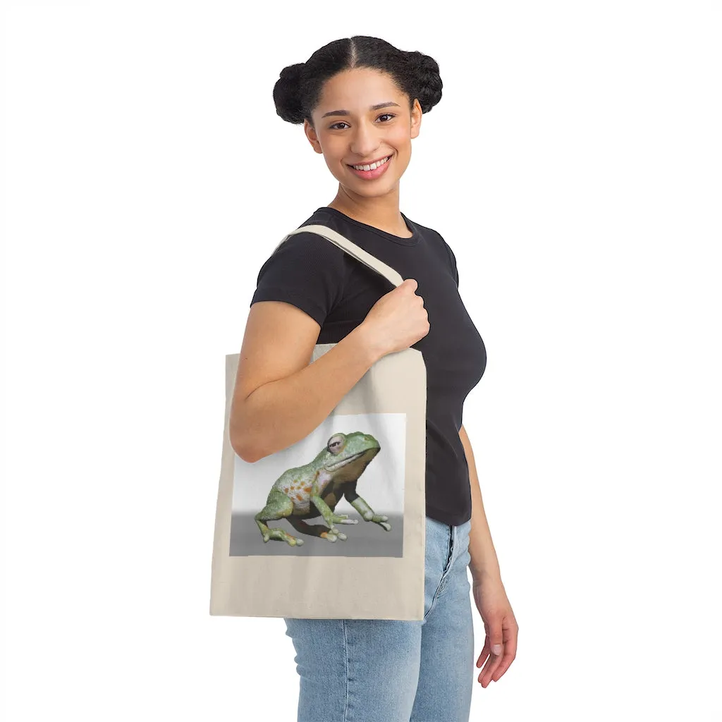 Frog Canvas Tote Bag