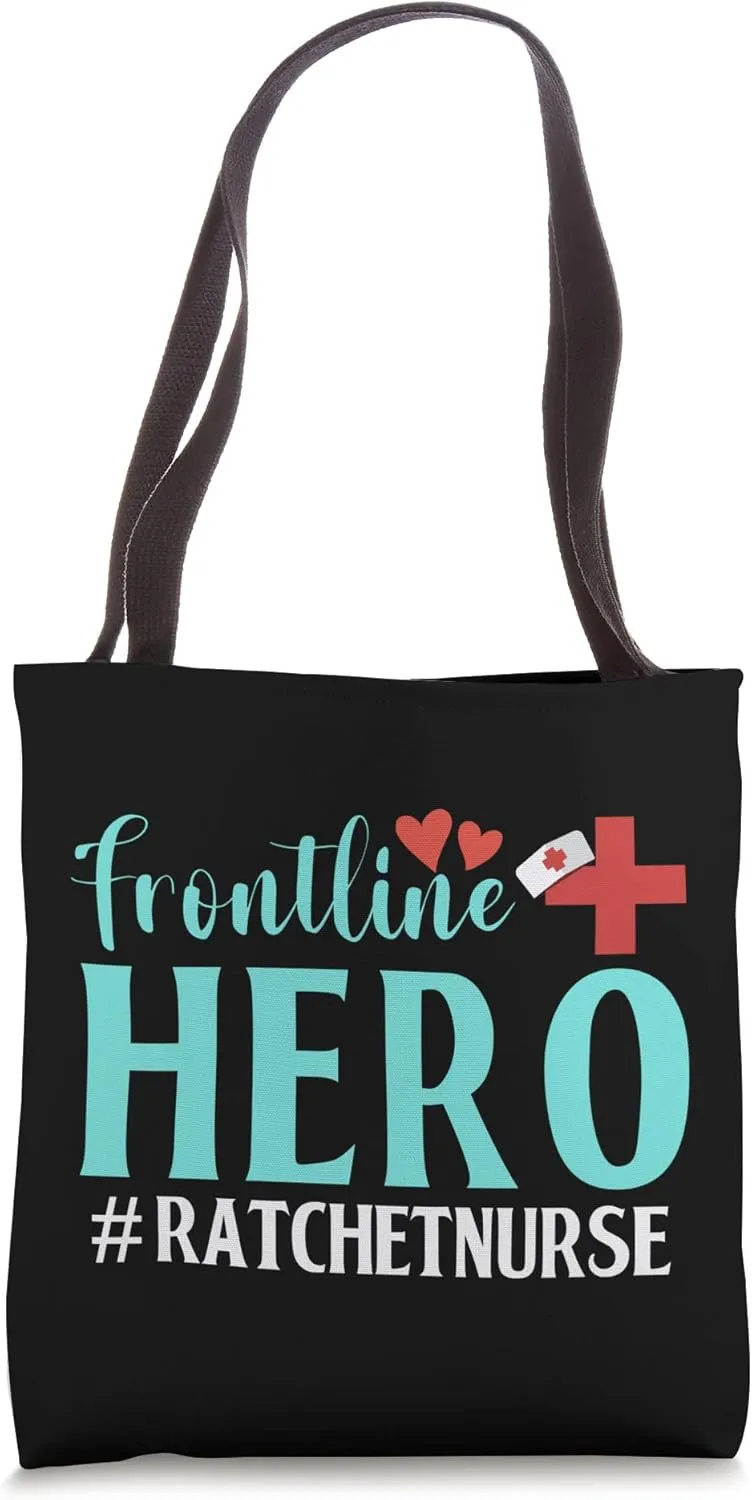 Frontline Hero Ratchet Nurse Worker Frontline Essential Tote Bag