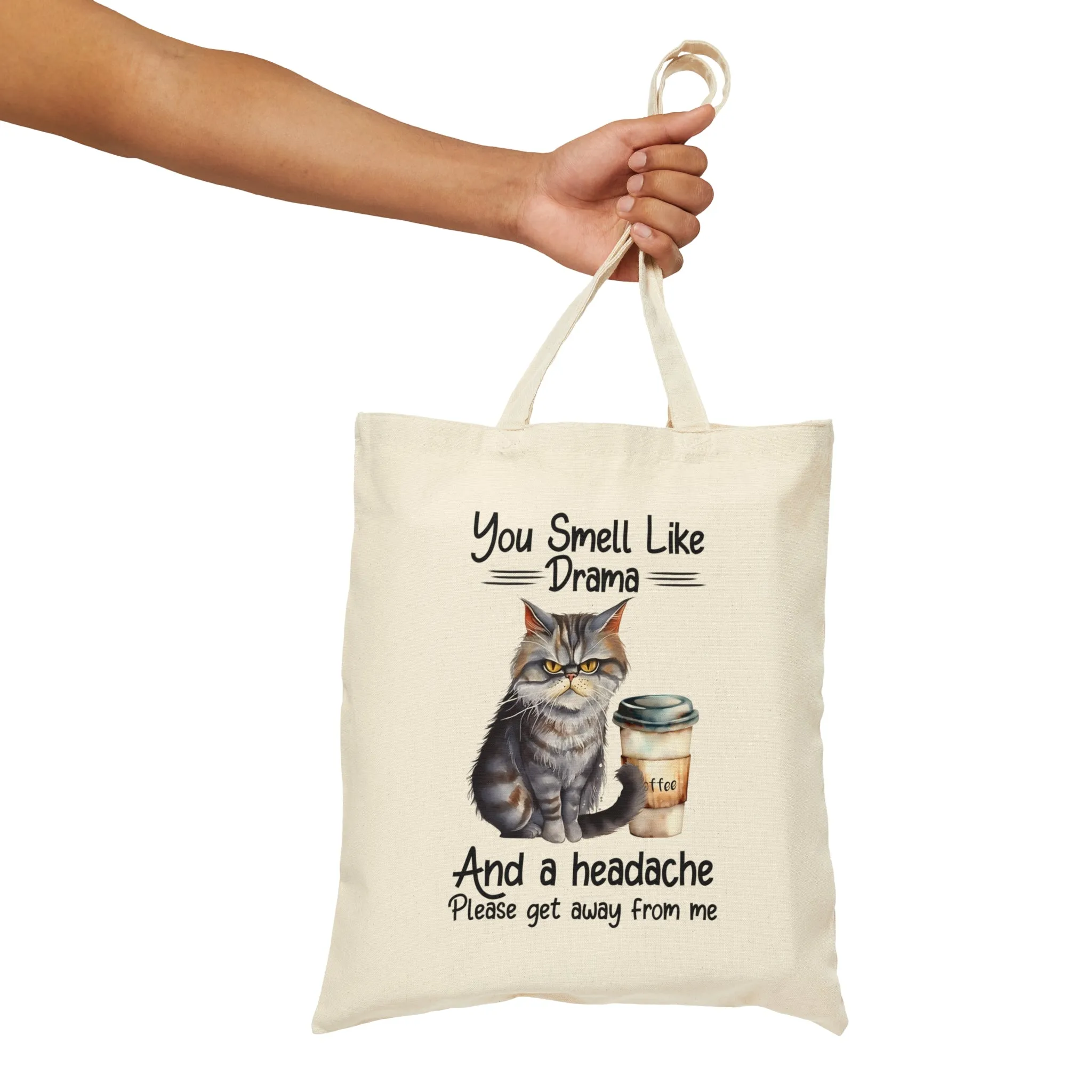 Funny Cat Tote Bag
