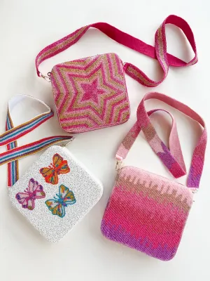 Hand Beaded Box Purse