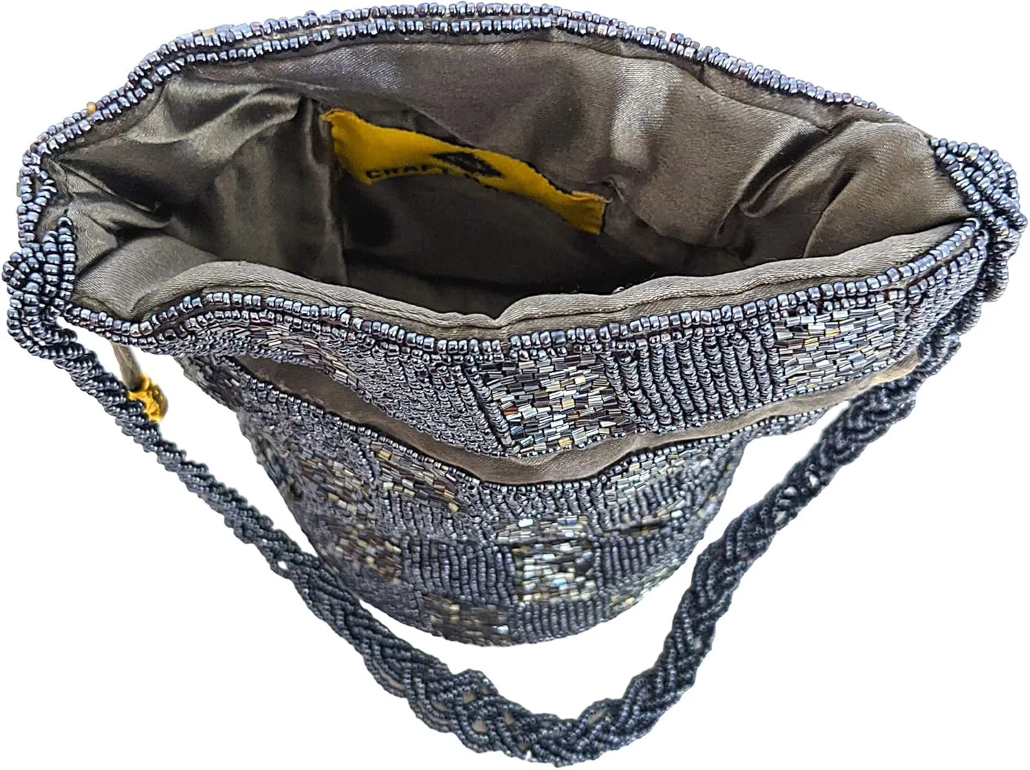 Handmade Indian Potli Bags For Women, Beaded Drawstring Purse, Peaded Purse, Wristlet Purses For Women
