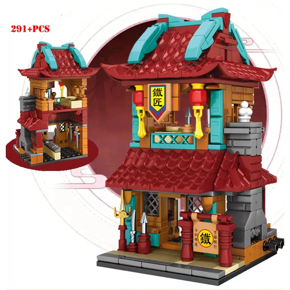 Jiangsu Streets Stores Set 1