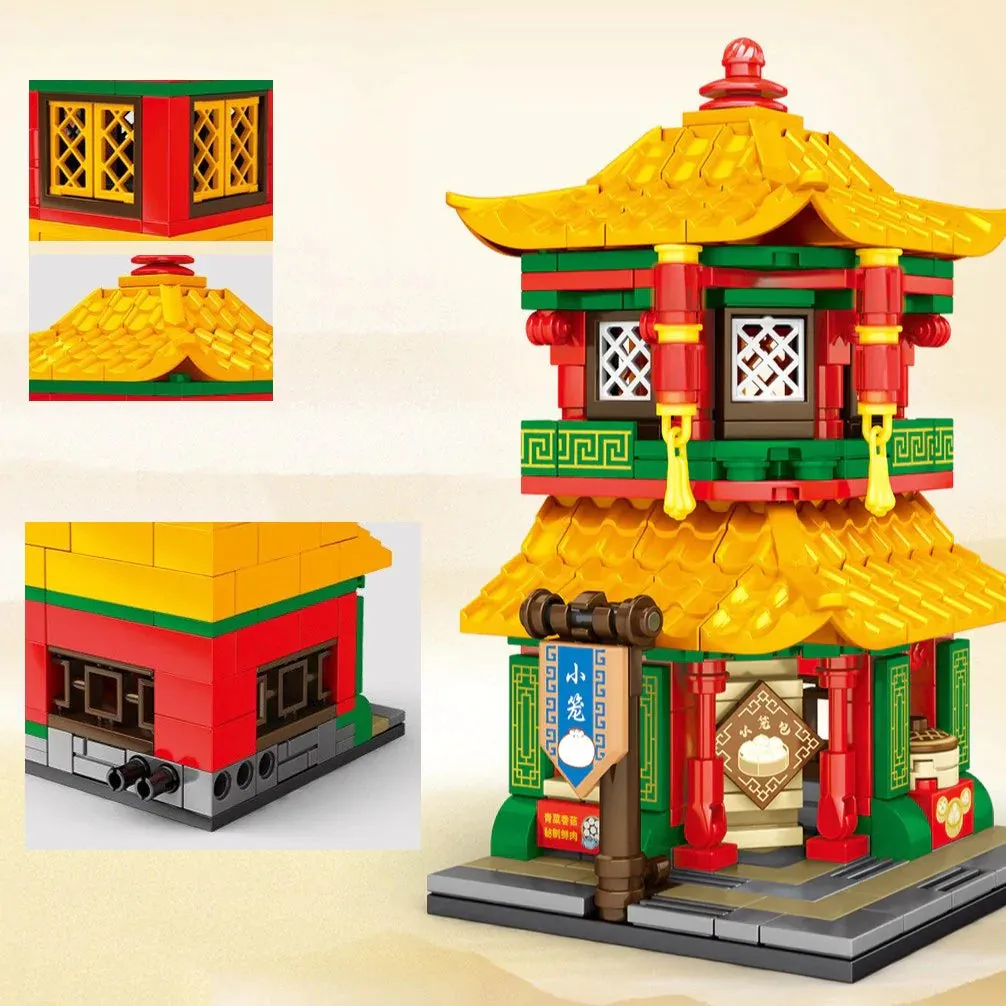 Jiangsu Streets Stores Set 1