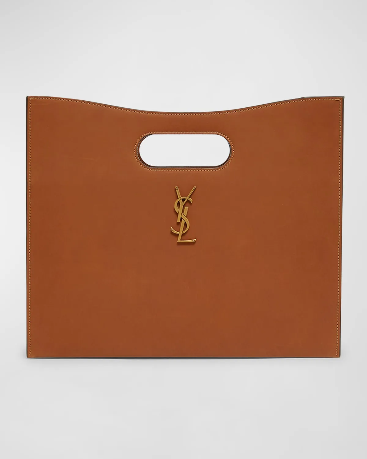 Le Carre YSL Top-Handle Bag in Leather