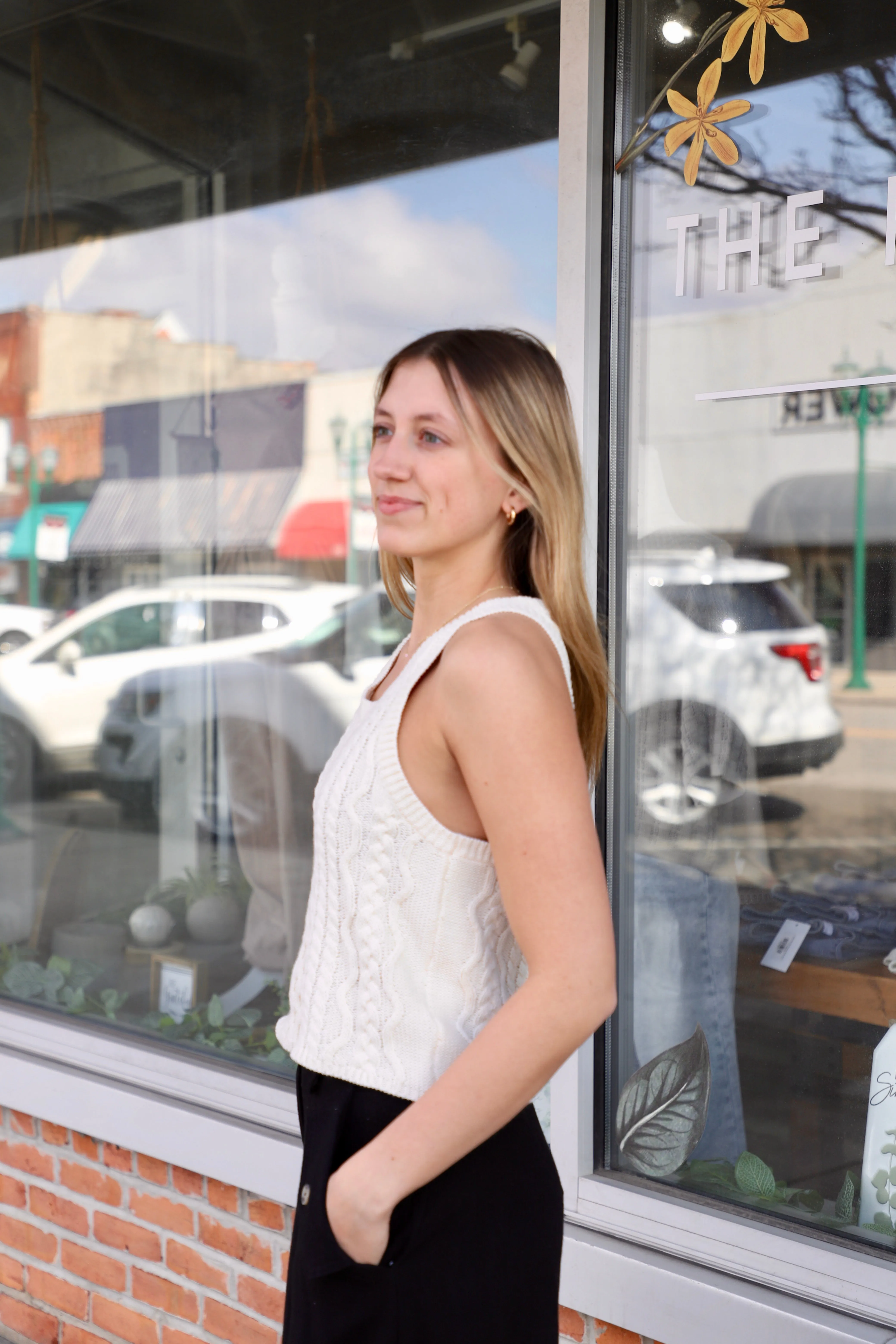 Leah Knitted Sweater Vest