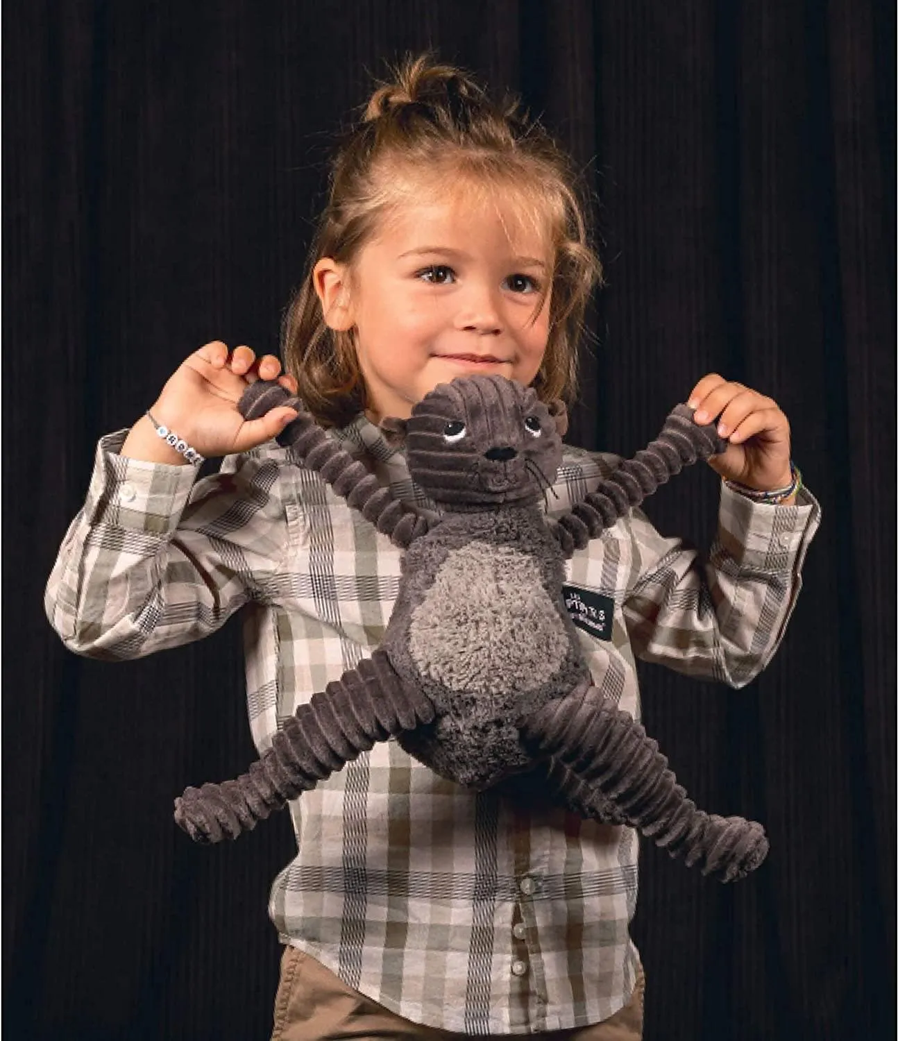 Les Deglingos Originals Plush Animal | Namastou the Otter