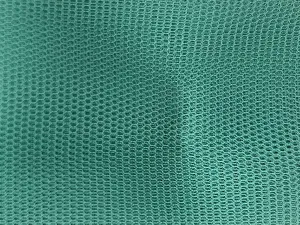 Light Teal Green Plain Net Fabric