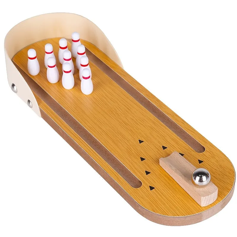 Little Gigglers World Table Top Mini Bowling Stress Relief Game