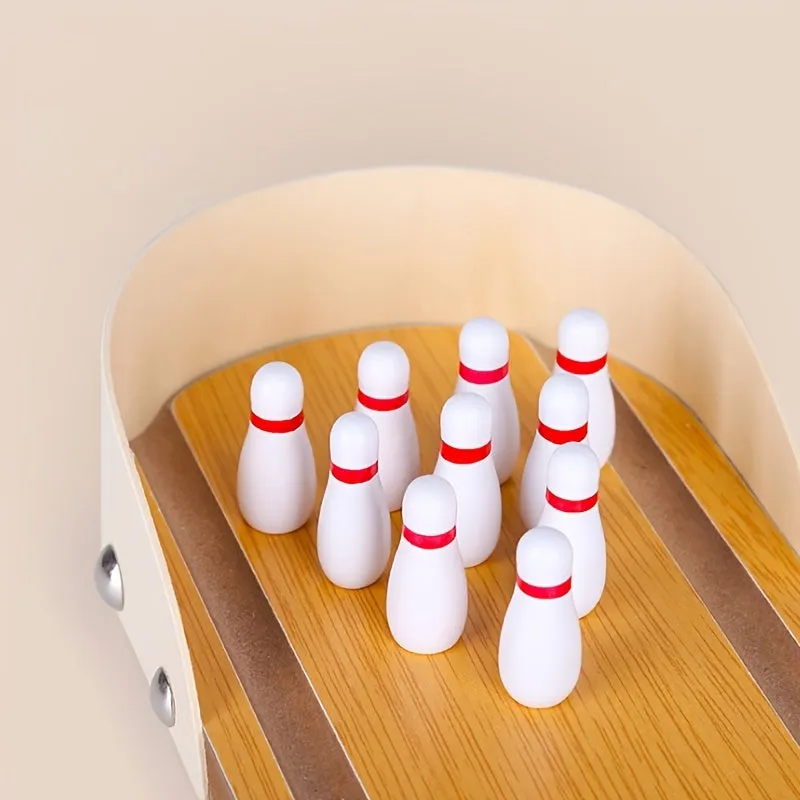 Little Gigglers World Table Top Mini Bowling Stress Relief Game