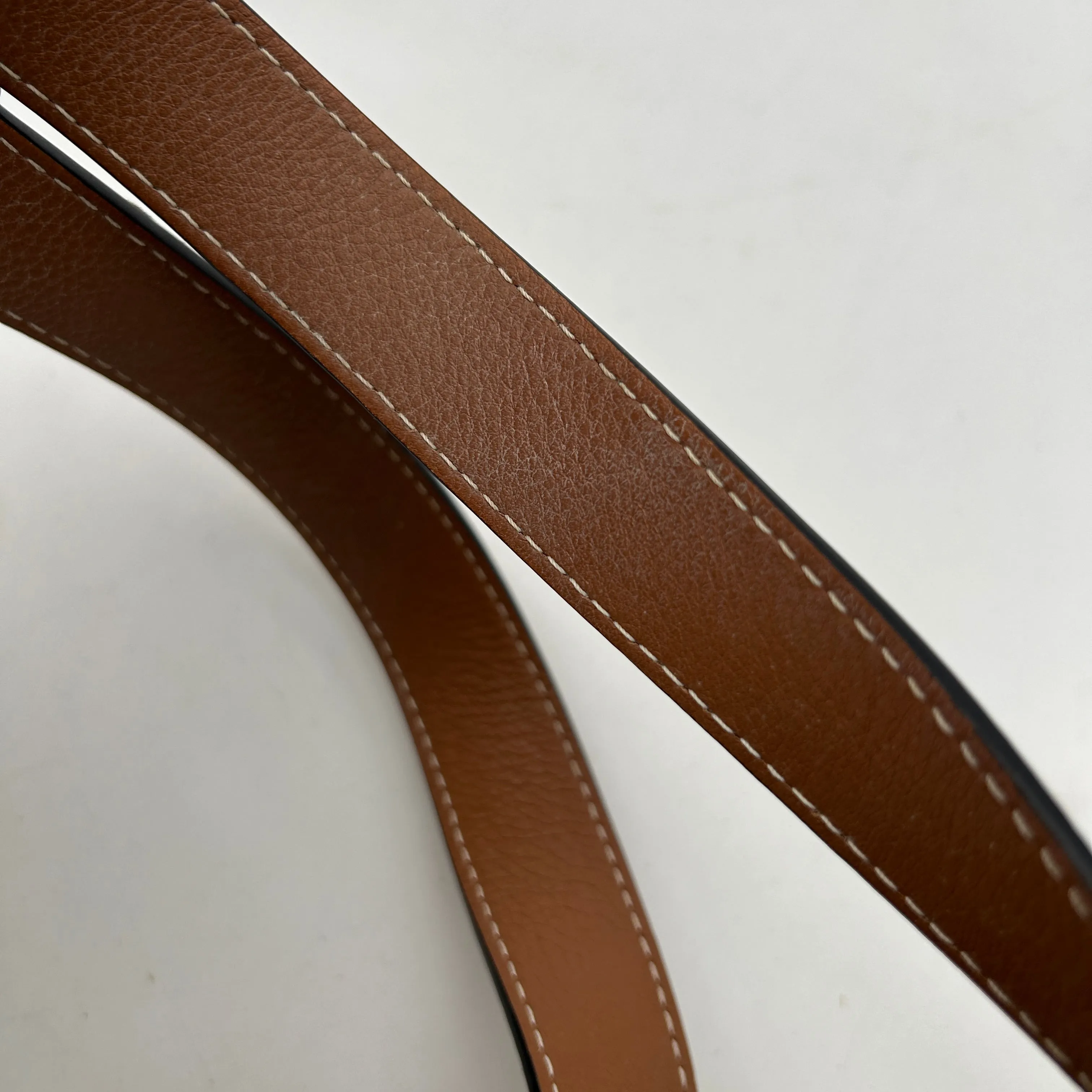 Loewe Raffia Beige Brown Leather Tote Bag Medium