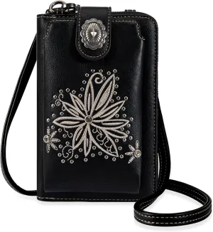 Montana West Small Crossbody Bags for Women Western Handbag with Cash Slots