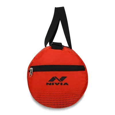 NIVIA Deflate Round 01 Polyester Gym Bag