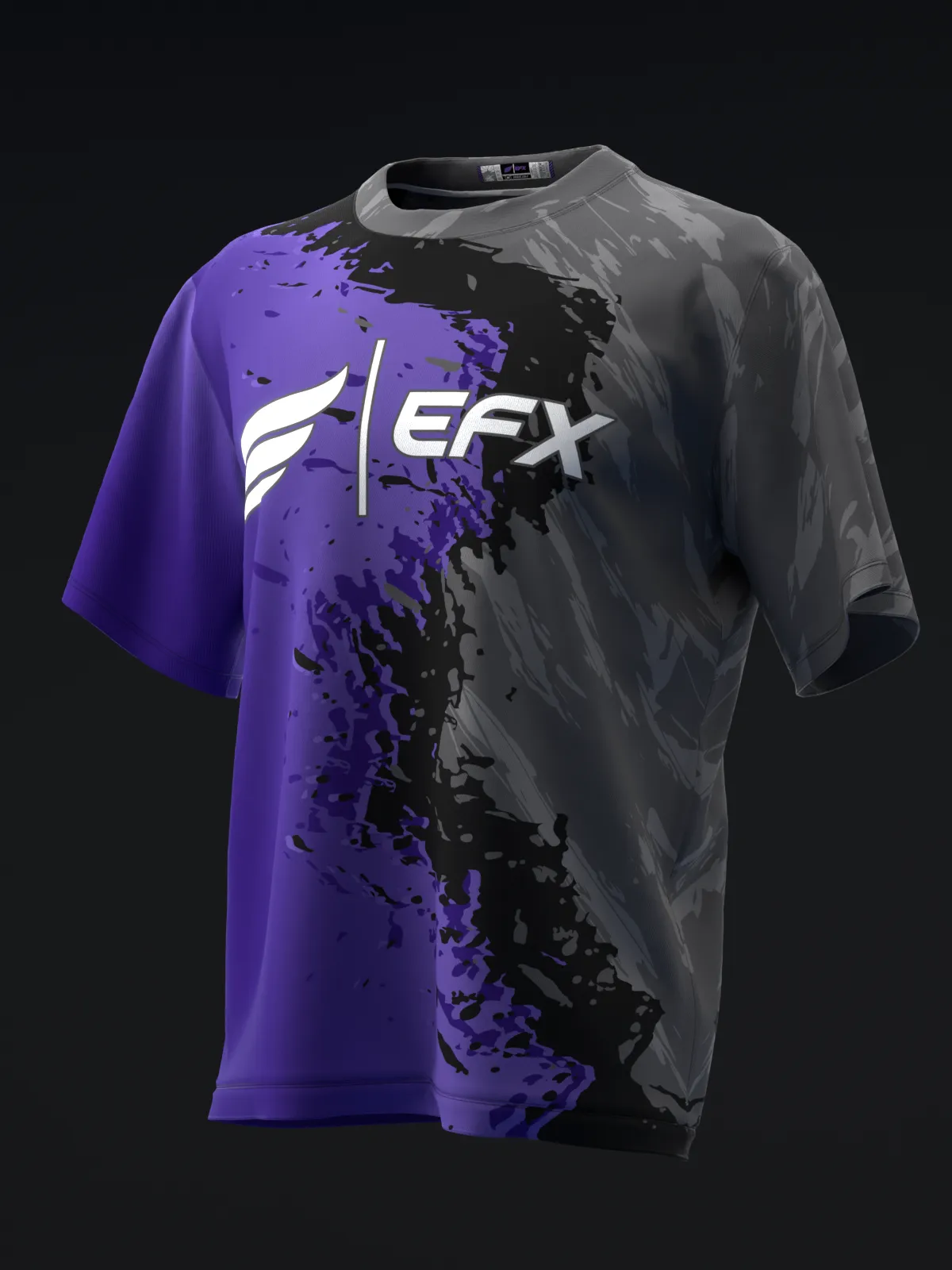 SLIDEWAYS - PURPLE - BOWLING JERSEY
