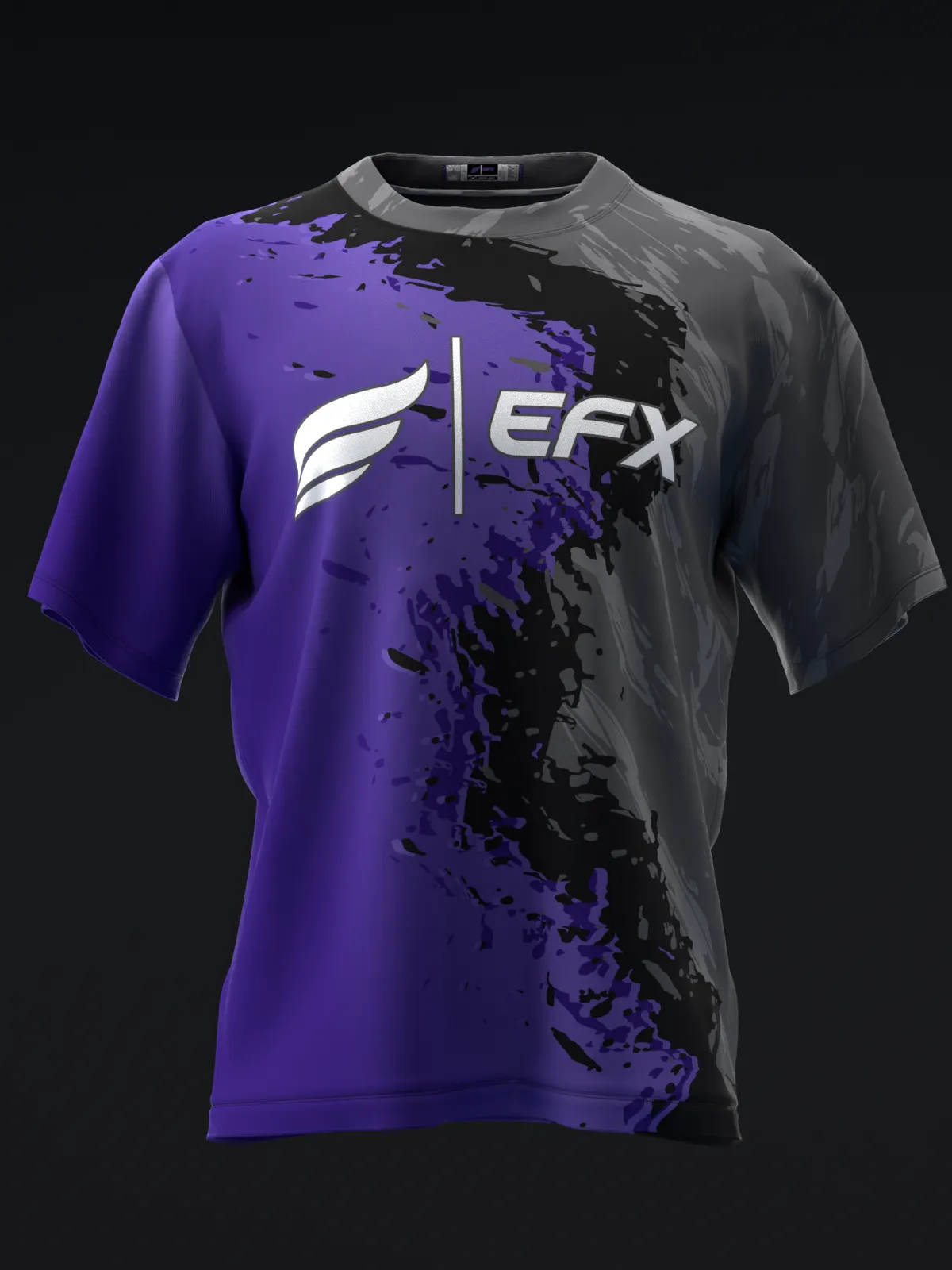 SLIDEWAYS - PURPLE - BOWLING JERSEY
