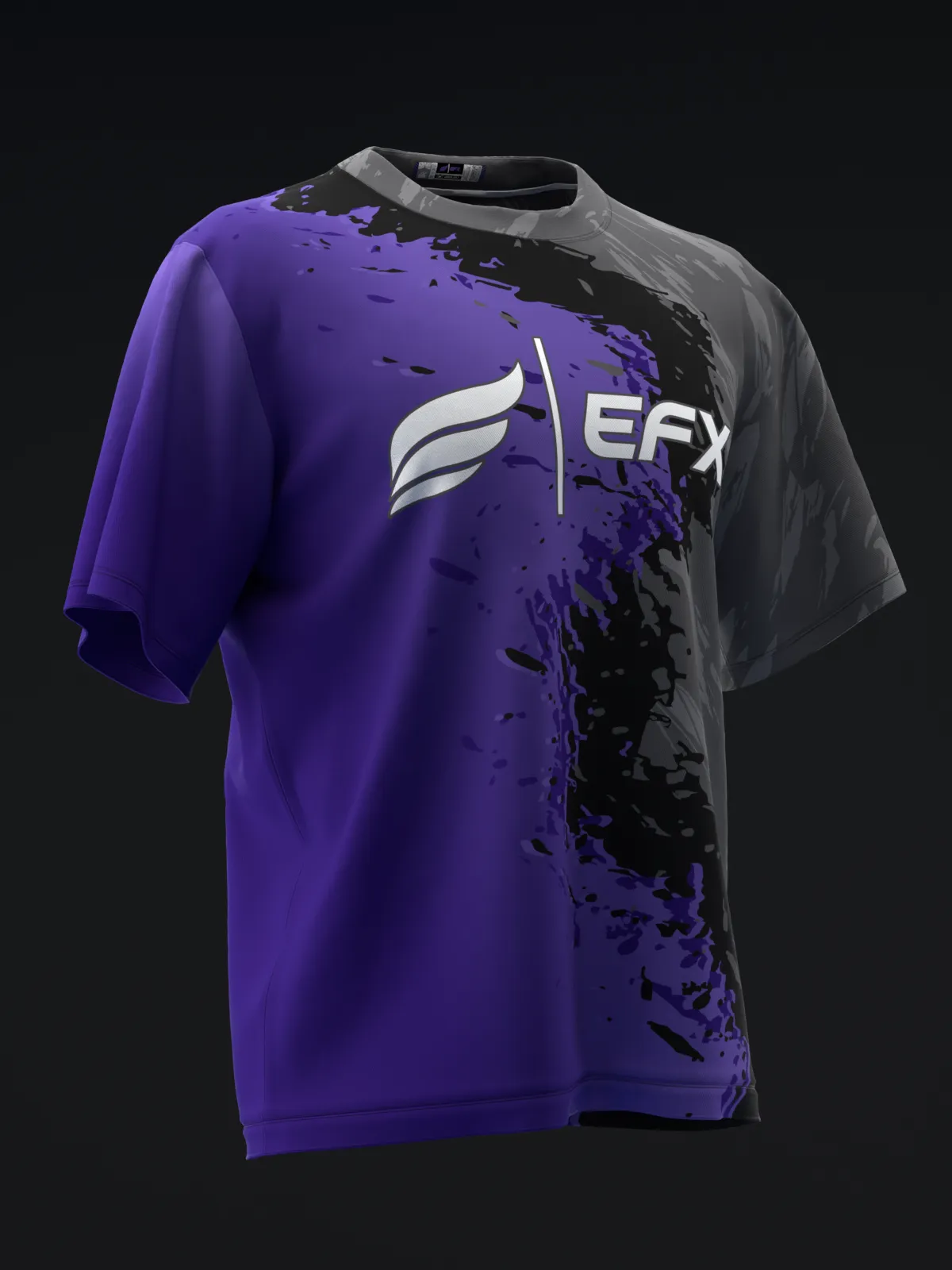 SLIDEWAYS - PURPLE - BOWLING JERSEY
