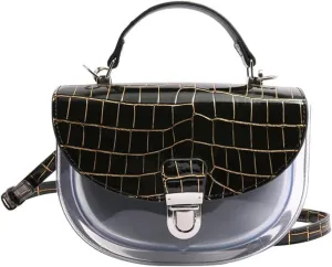 Small Transparent Jelly Bags Jelly Purses Women's Crossbody Bag Clear Shoulder Bags for women PVC Handbags