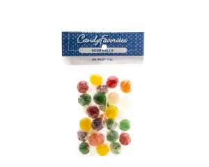 Sour Balls 6 Ounce Peg Bags