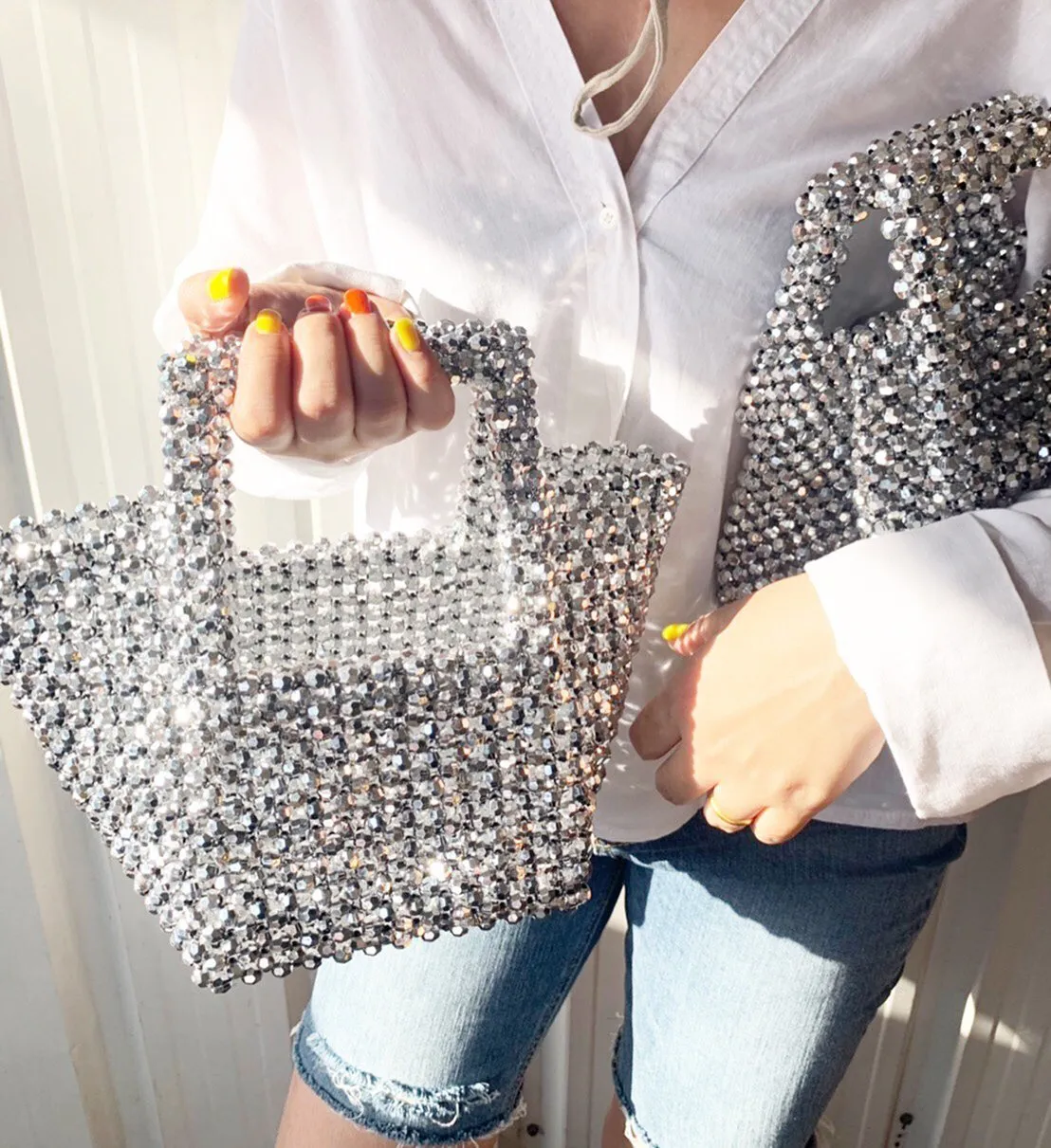 Sparkle Beaded Bag Stylist Pernille