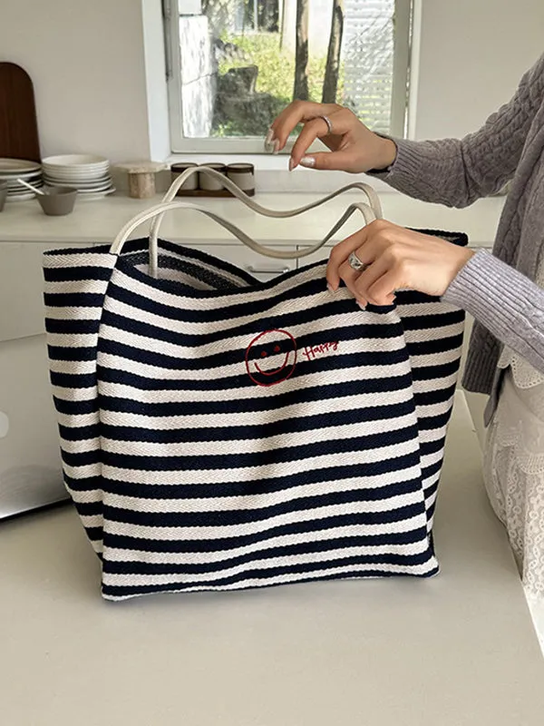 Split-Joint Striped Shoulder Bags Handbags Bags