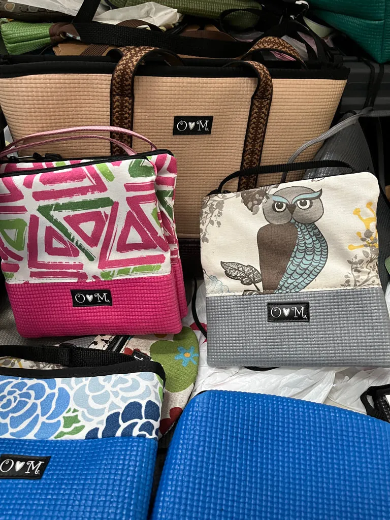 Stella Gray Cross Body-Owl Print