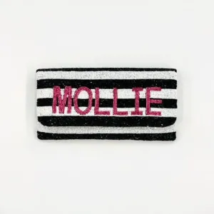 The Mollie Name Beaded Bag