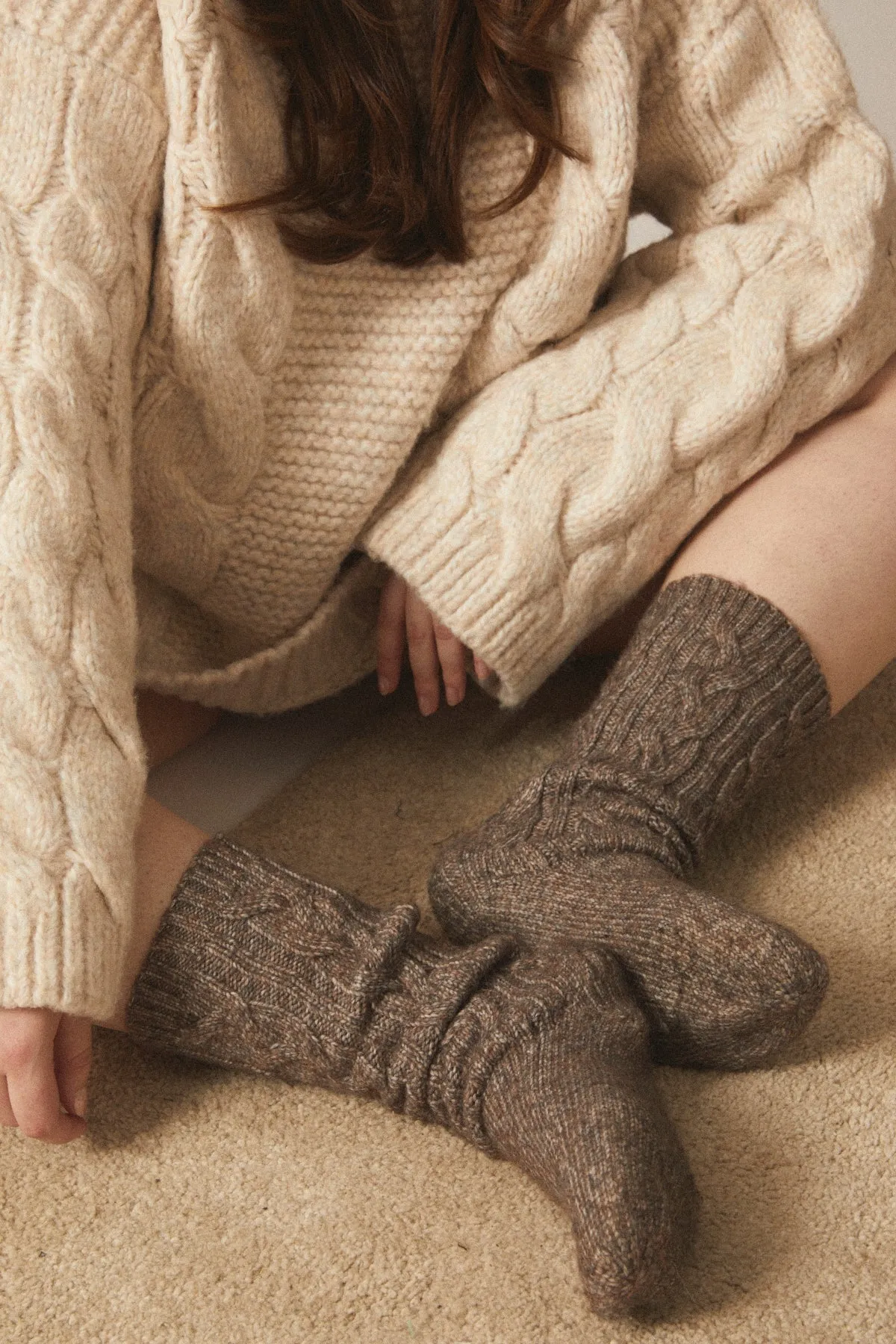 THE RECYCLED KNITTED SOCKS