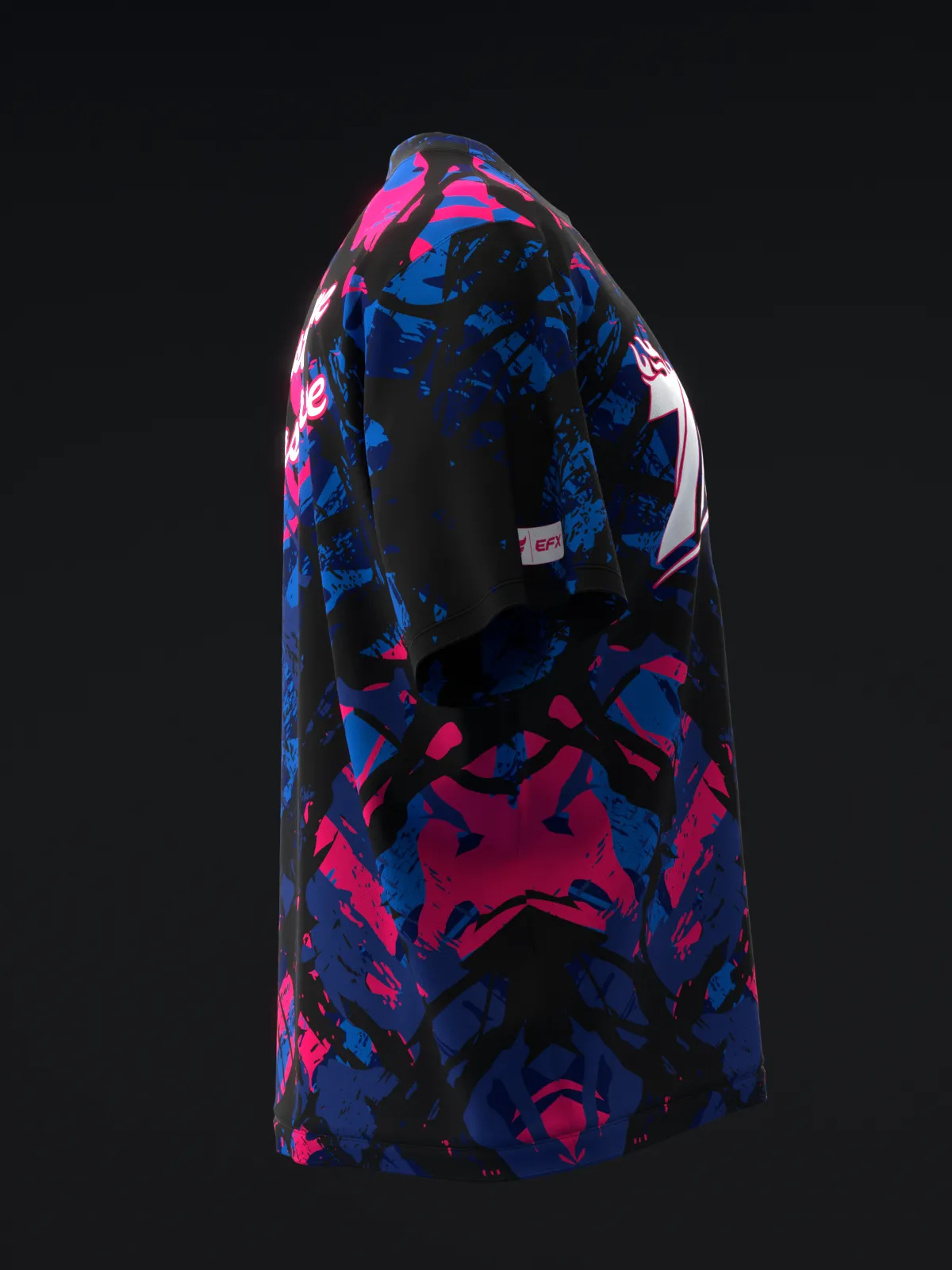 TRACK - KINETIC COBALT - BOWLING JERSEY